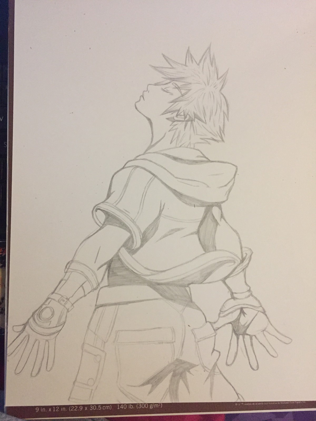 Pencil rough