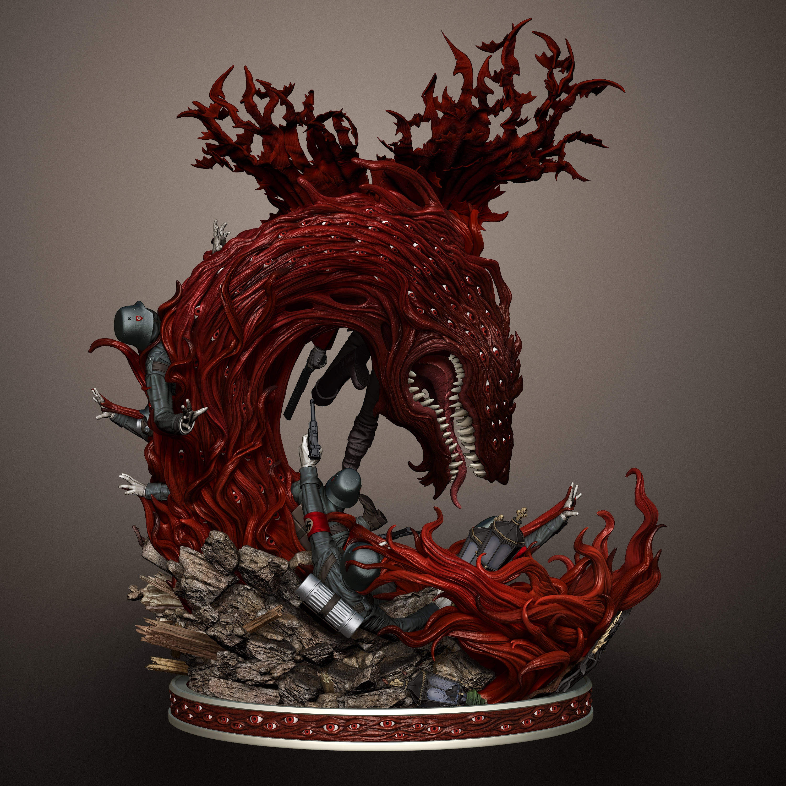 hellsing ultimate statue