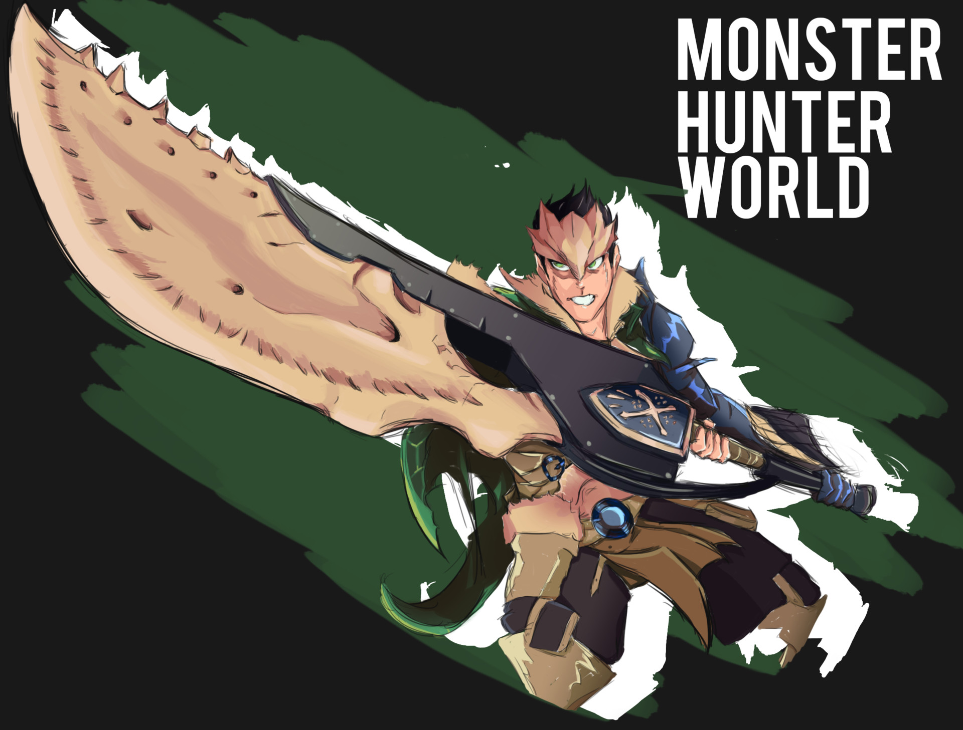 great sword monster hunter