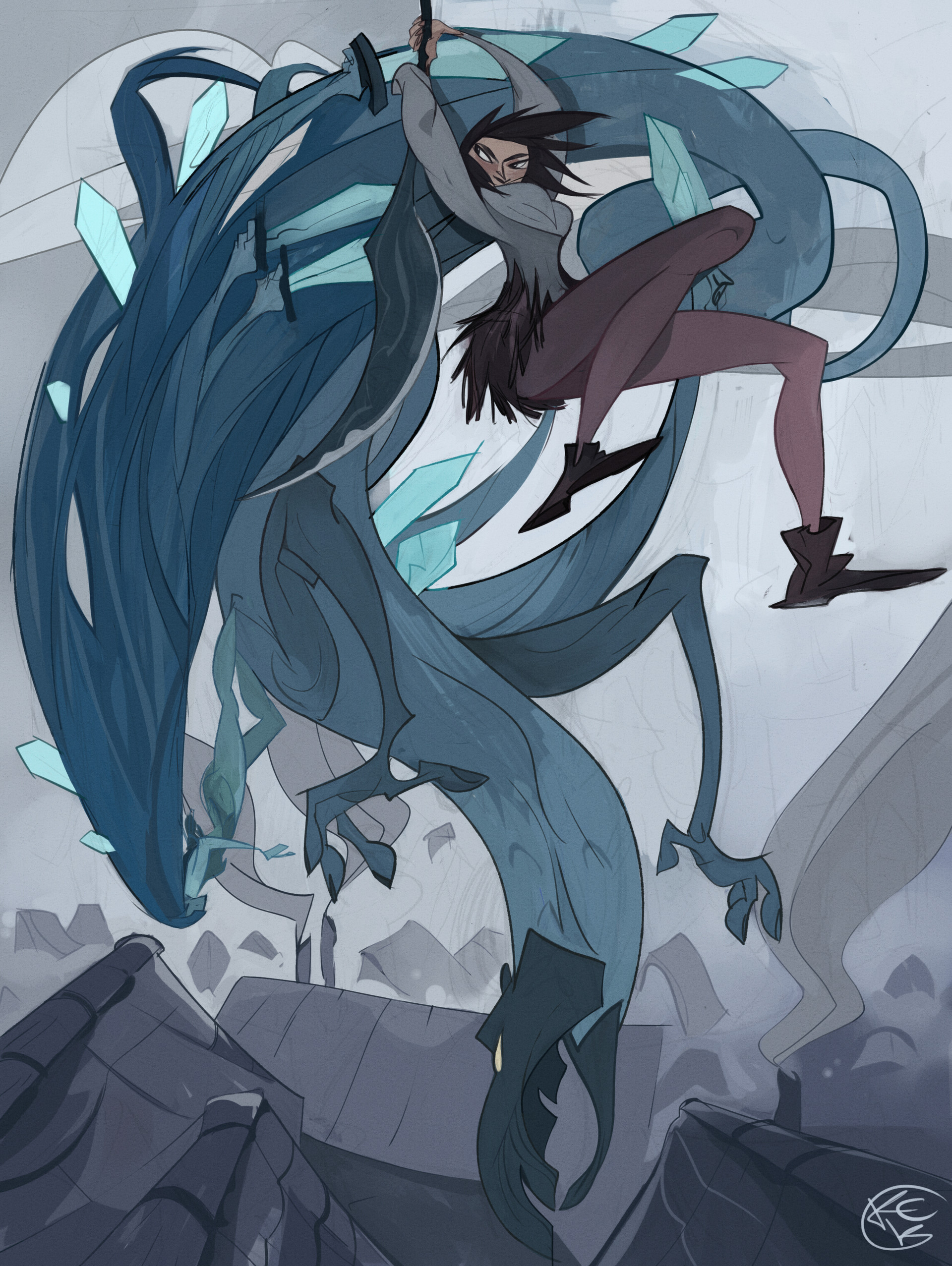 ArtStation Ice Blades