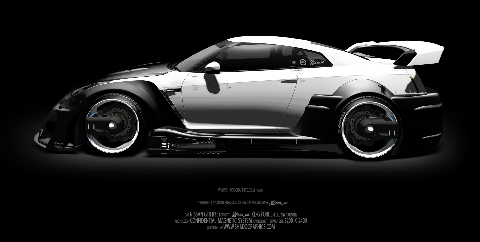 yokohama rc drift car