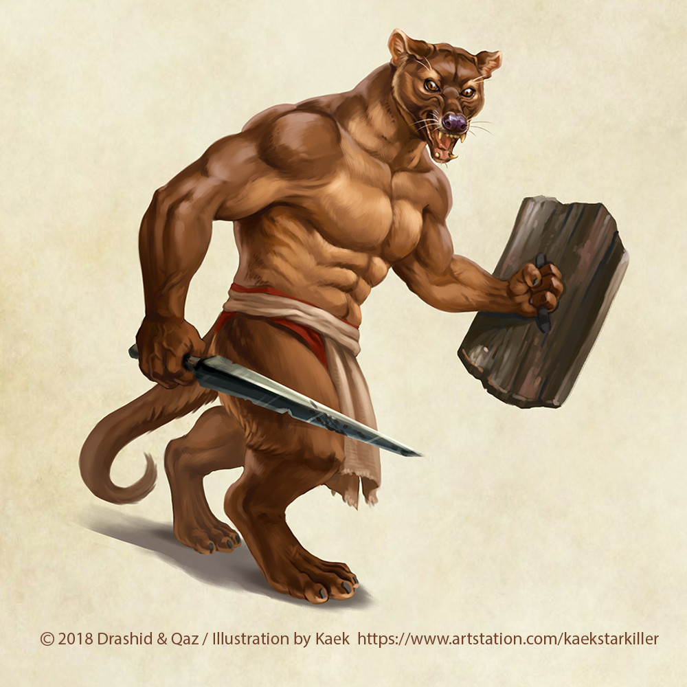 Ferox finnished! Dungeons &amp; Dragons creature commission!