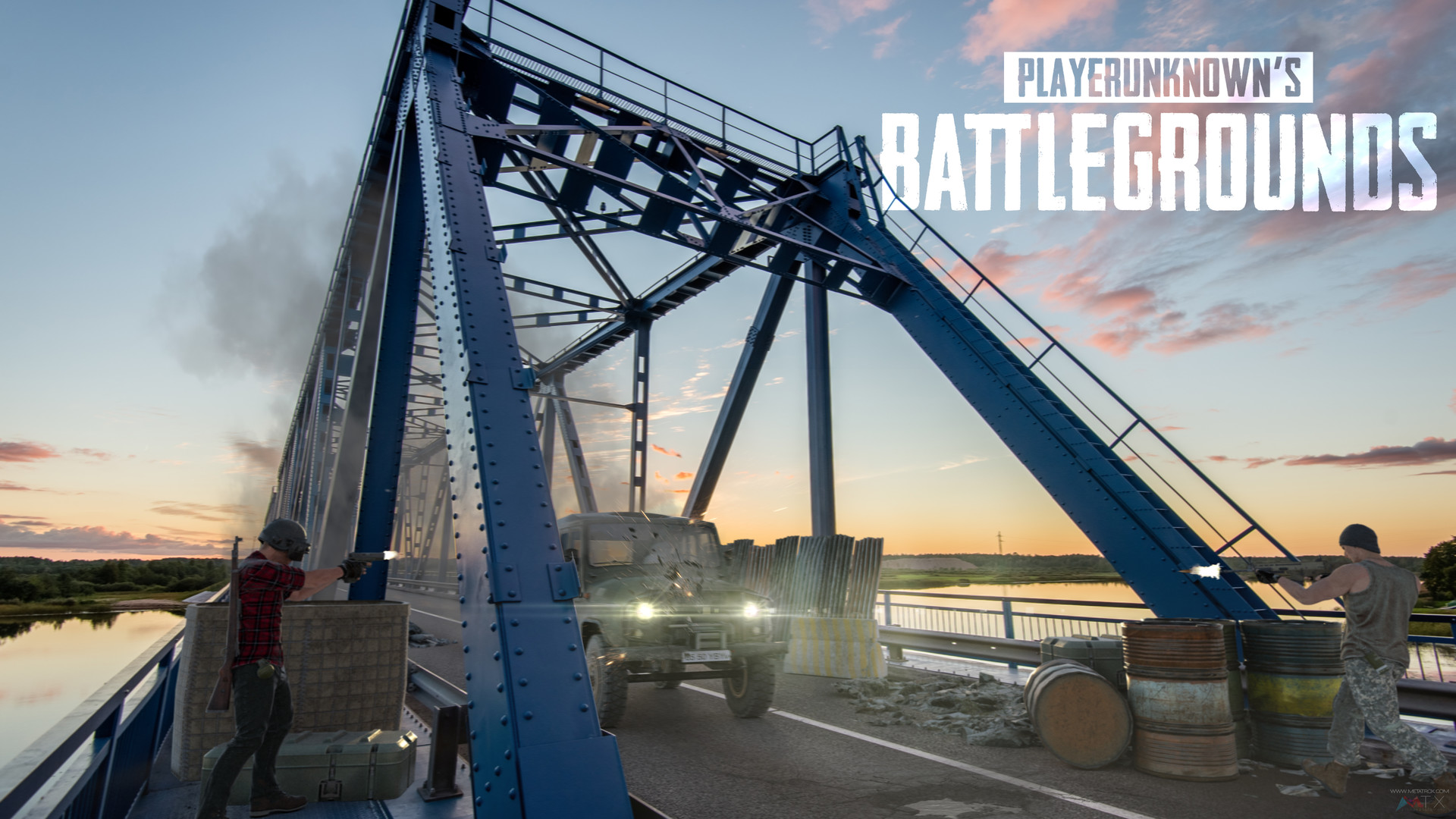 ArtStation Bridge Boys PUBG