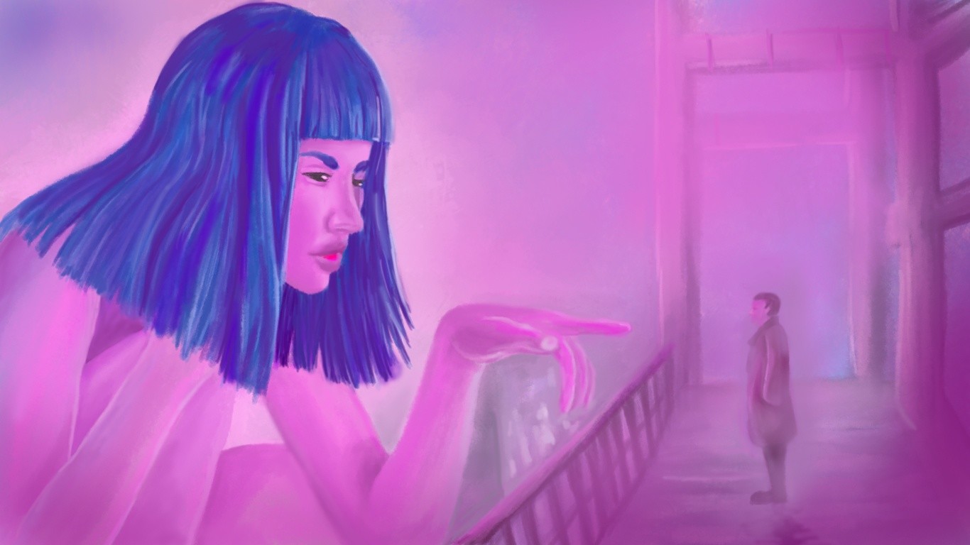 Shubham Kale Blade Runner Movie Digital Painting