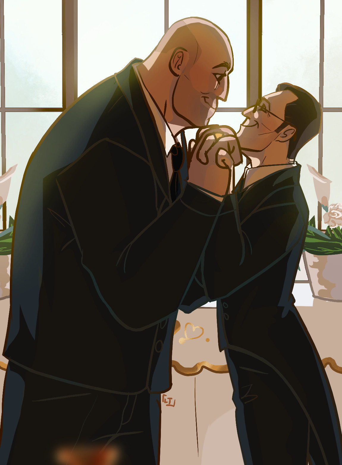 Artstation Heavy Medic Wedding Sketch Bline