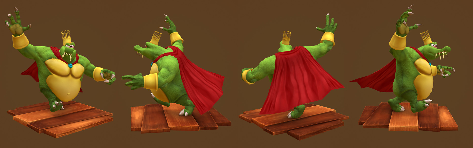 Artstation His Majesty King K Rool Alvaro C Gonzalez