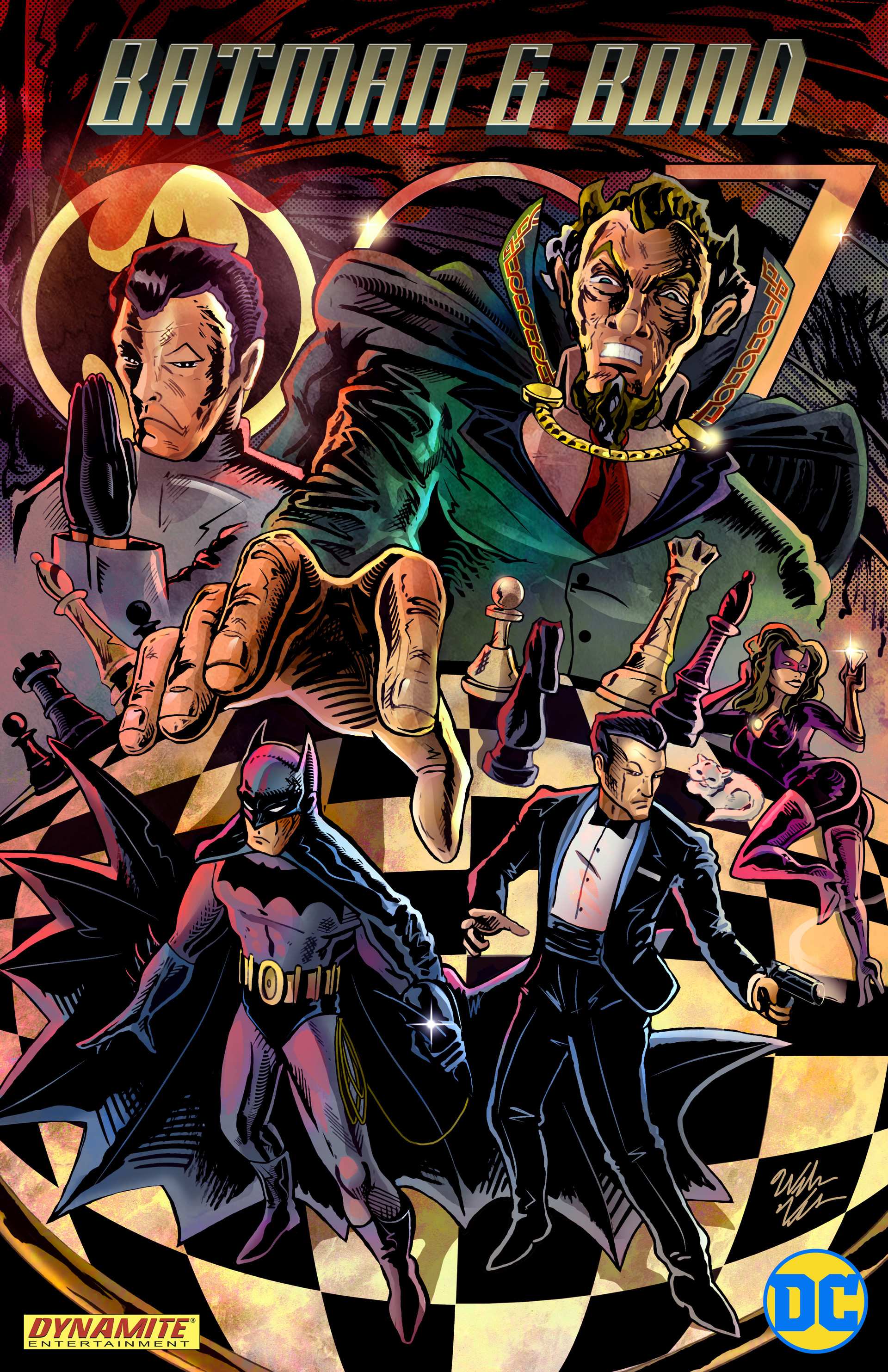 ArtStation - 'Batman & Bond: Pawns of the Knight' Issue #1