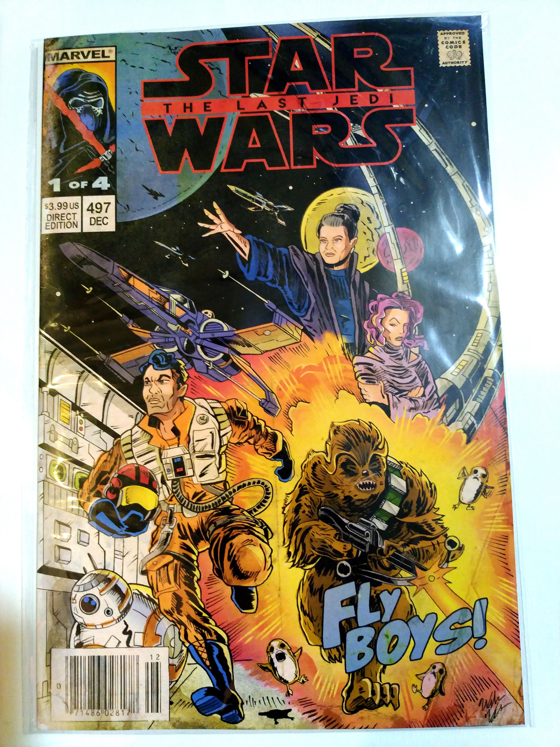William Valle - Star Wars: The Last Jedi Comic Adaption 1-4