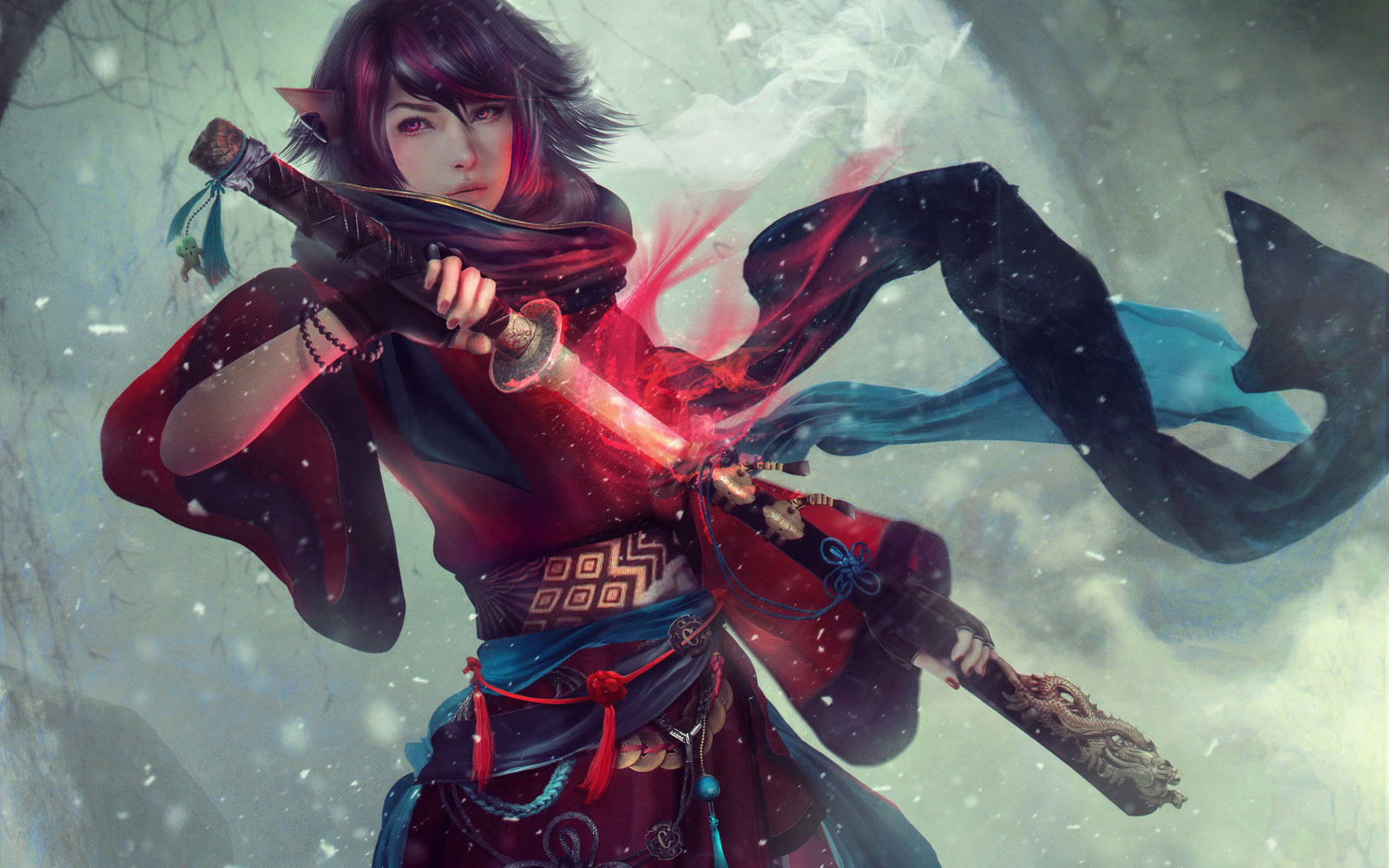 Oshia, Final Fantasy XIV Commission