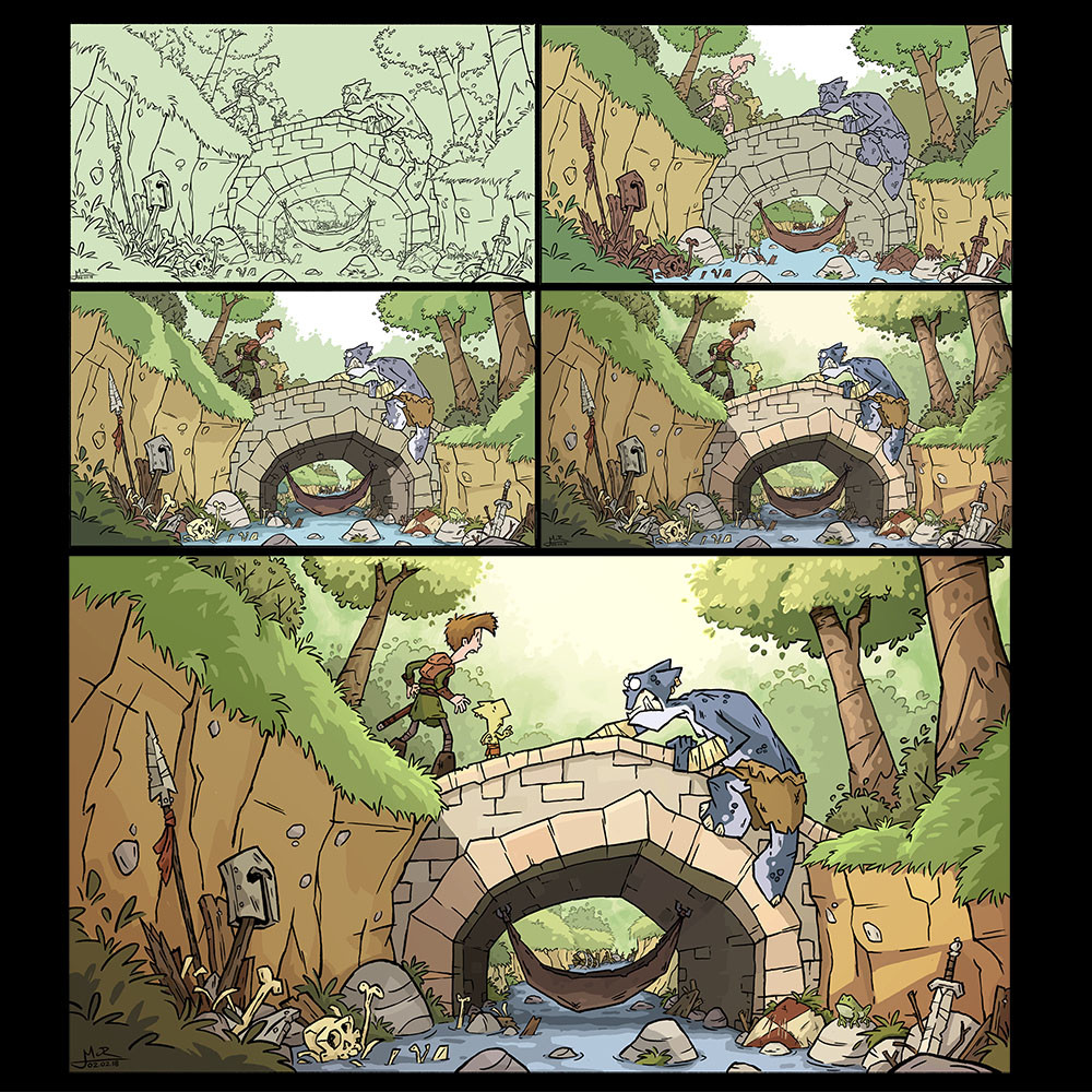 Color process