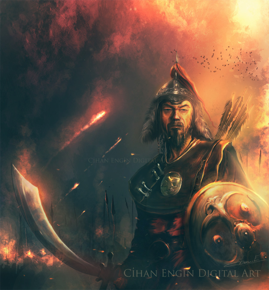 Artstation Genghis Khan Tales And Legends Series Cihan Engin