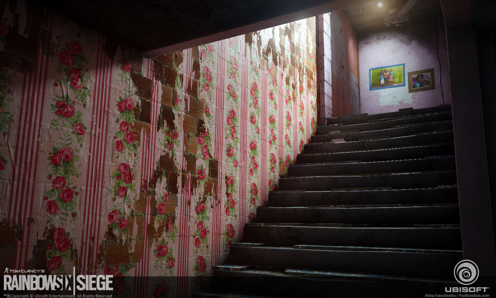 Favela map in game screens. Rose wallpaper