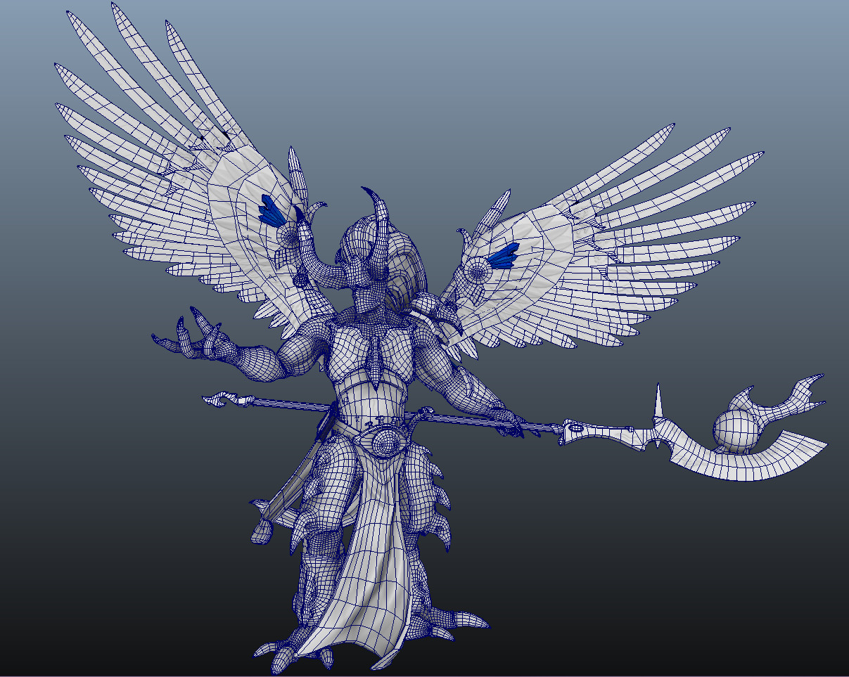 Maya wireframe