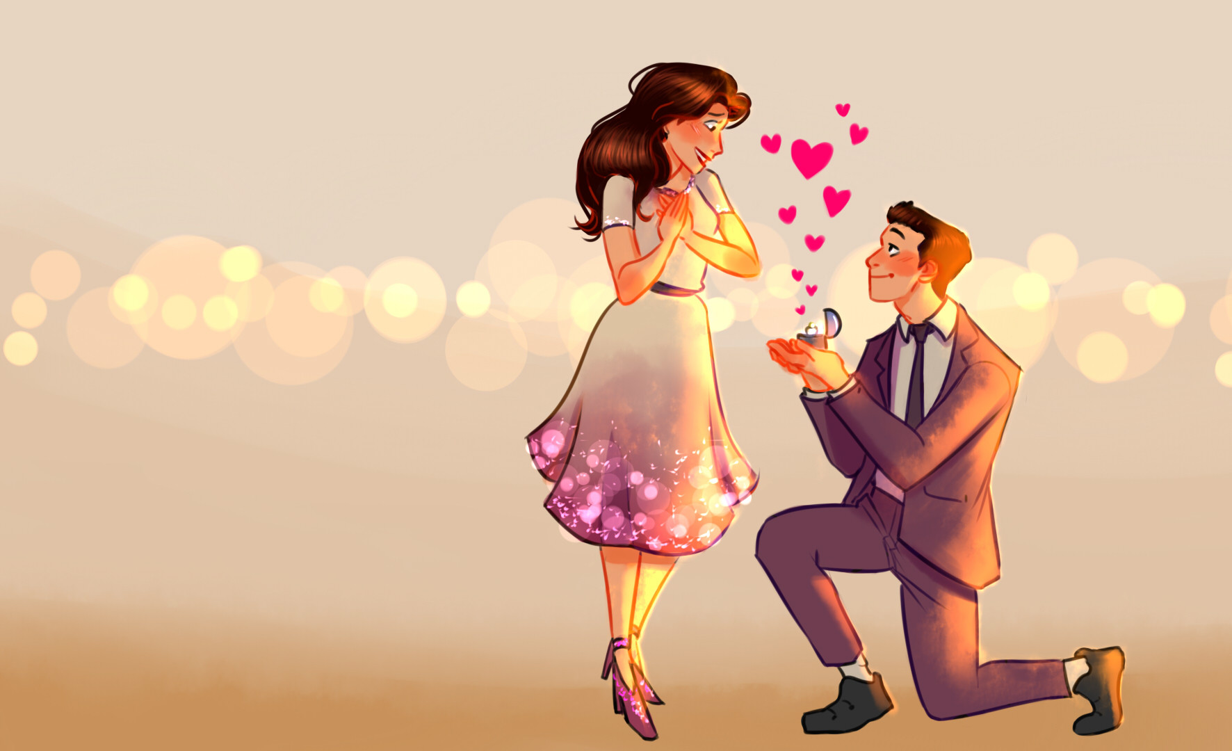 Artstation Will You Marry Me Sariah Gomez