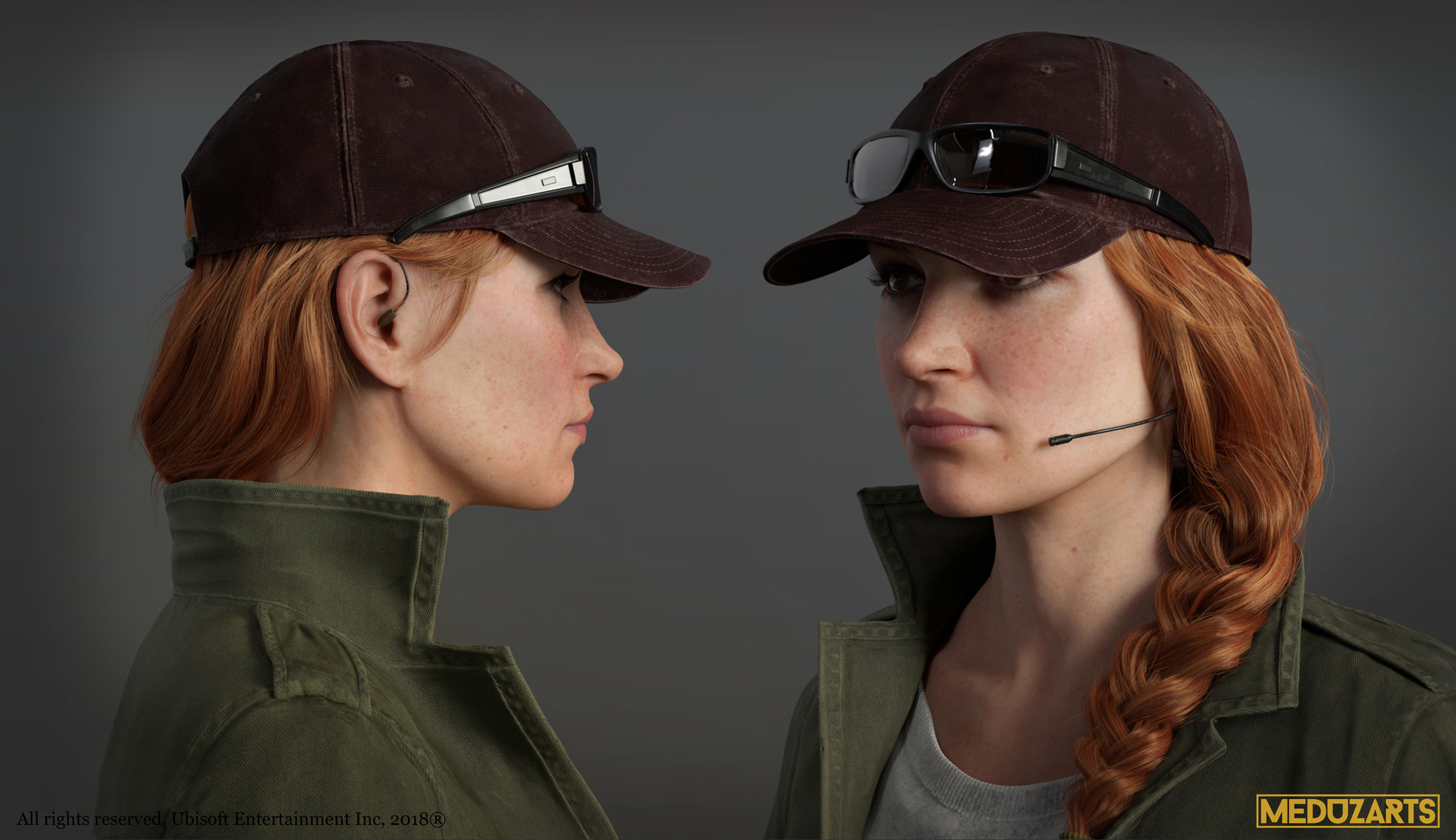 Julie Tardieu Rainbow Six Siege Outbreak Ash