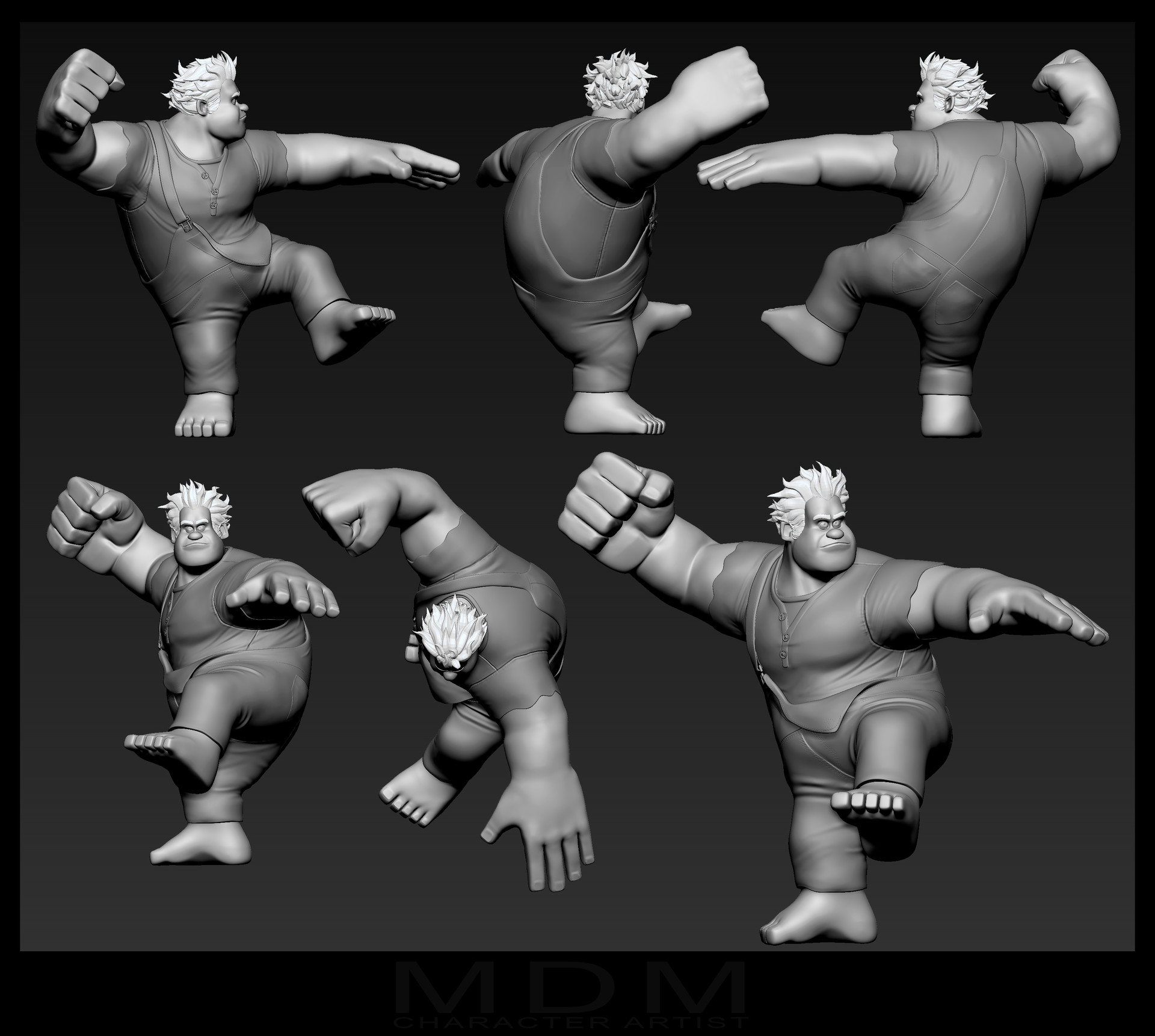 Artstation Wreck It Ralph Marcos De Miguel