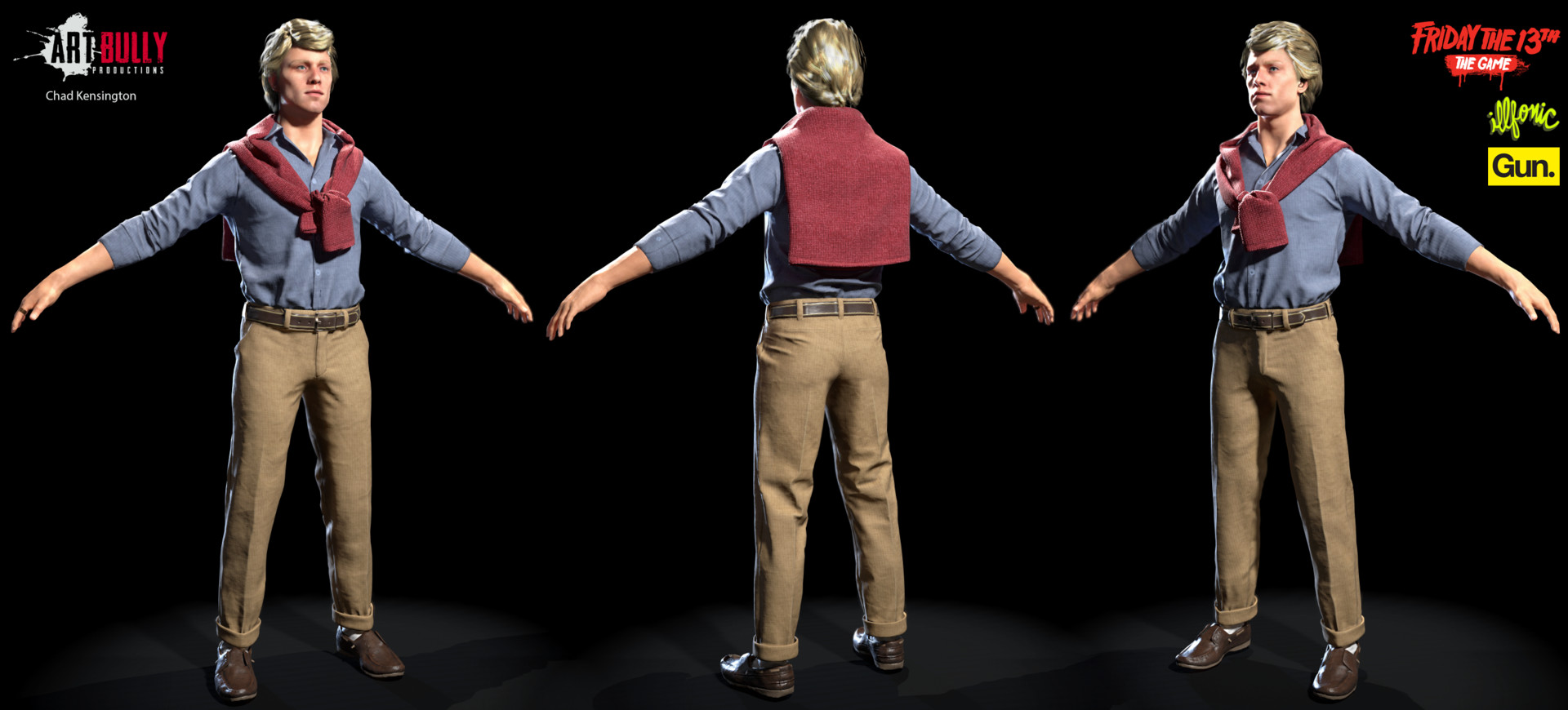 Jason And Counselor Character Models By Art Bully Productions Friday The 13th The Game General Discussion Friday The 13th The Game