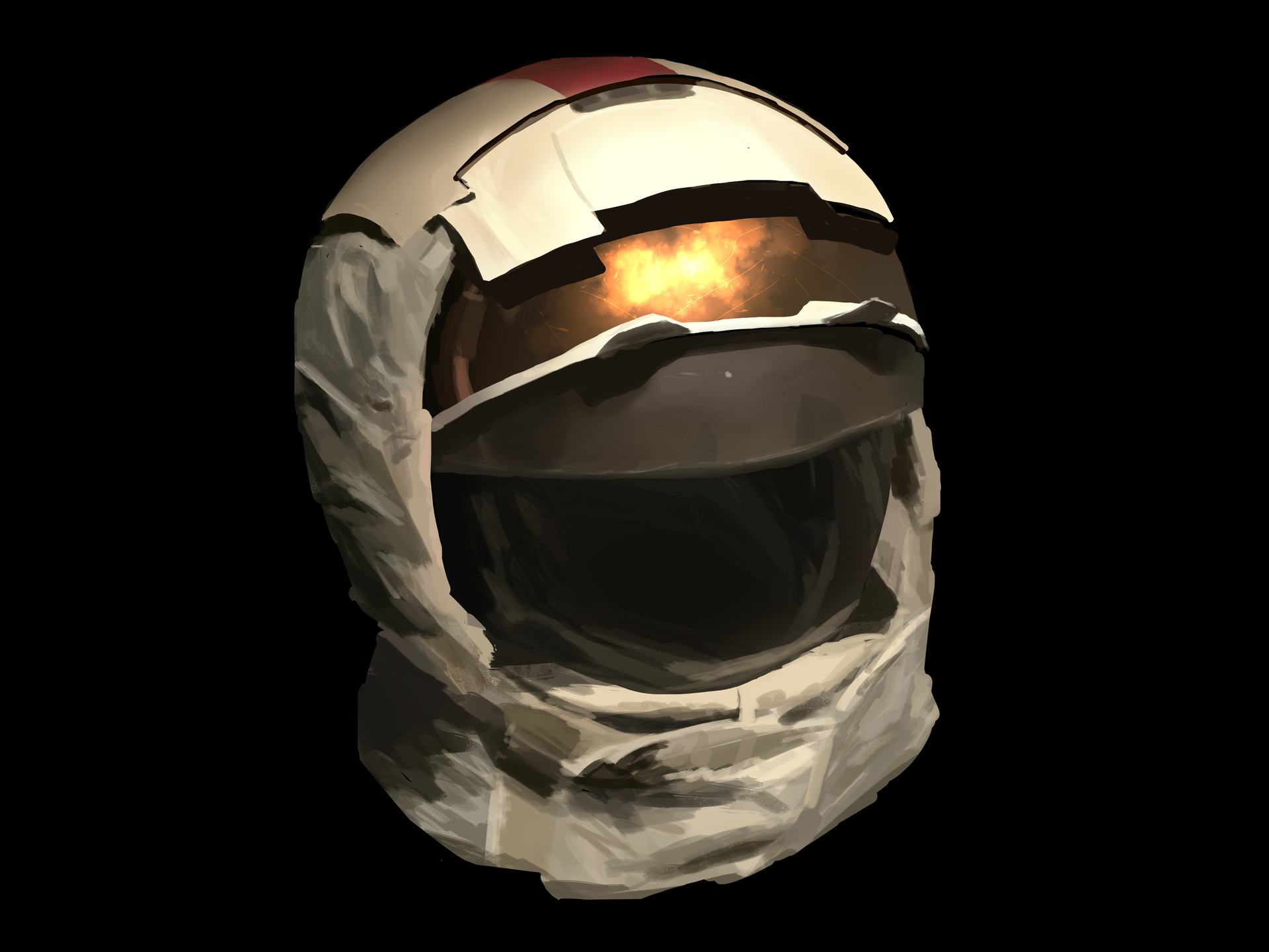 astronaut helmet sam mcelhannon