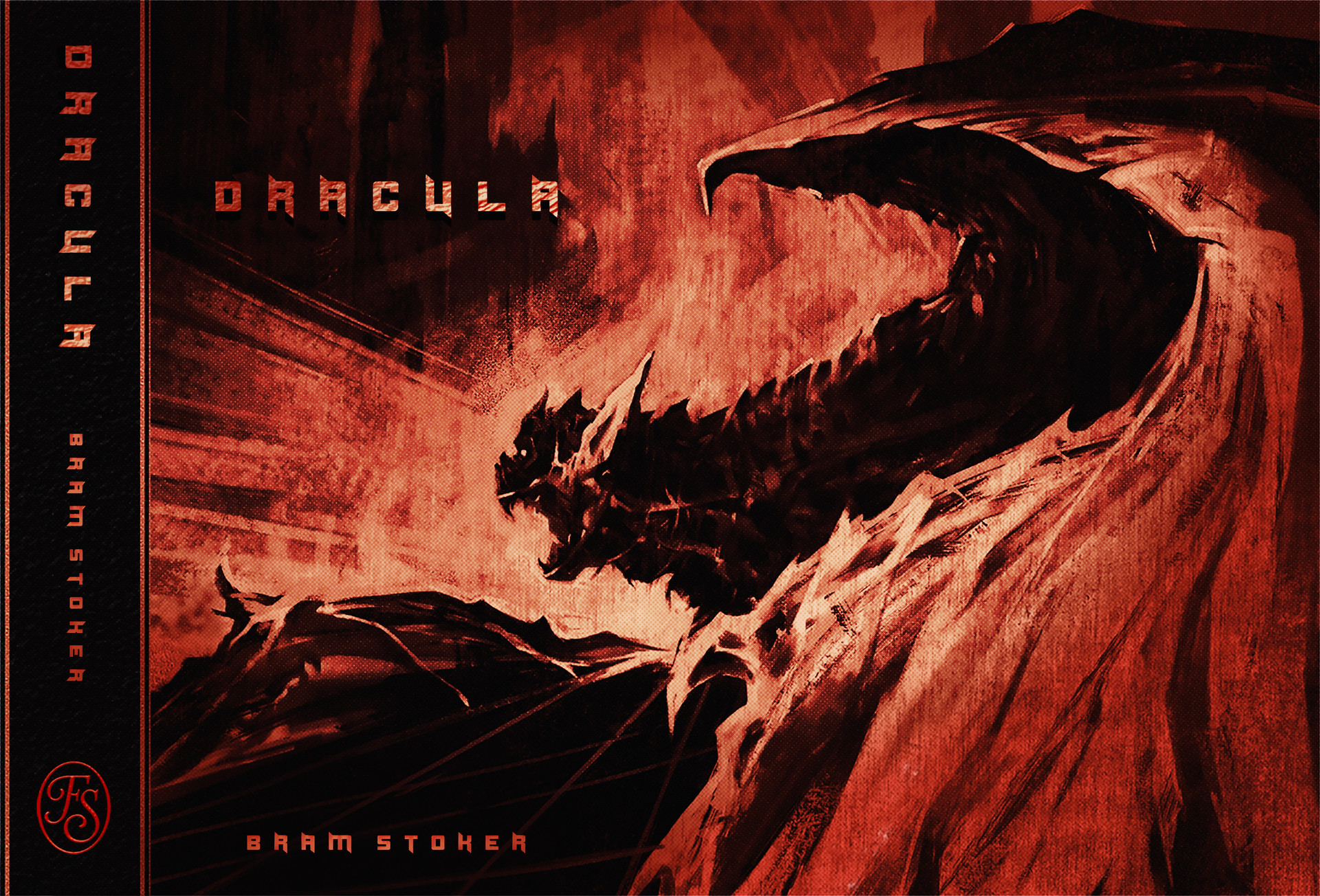 Artstation Bram Stoker S Dracula Book Covers Stamp Pouya Moayedi
