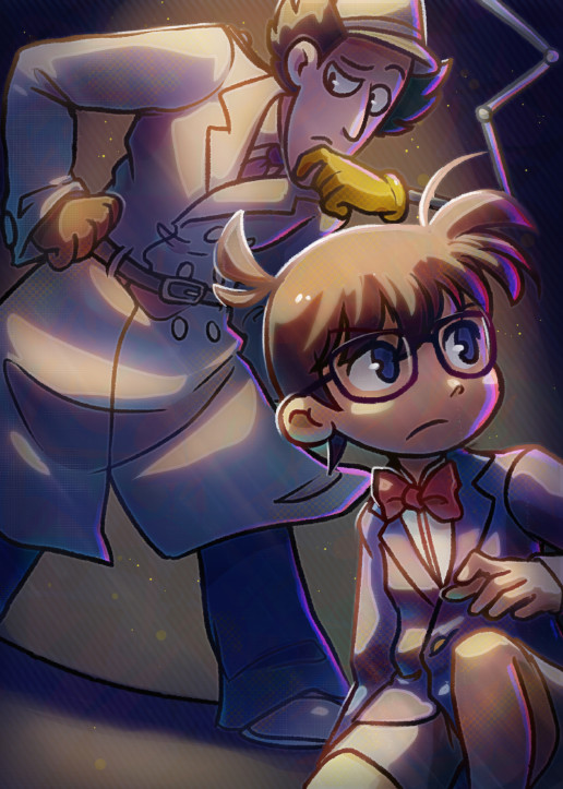 ArtStation Détective Conan & Inspecteur Gadget