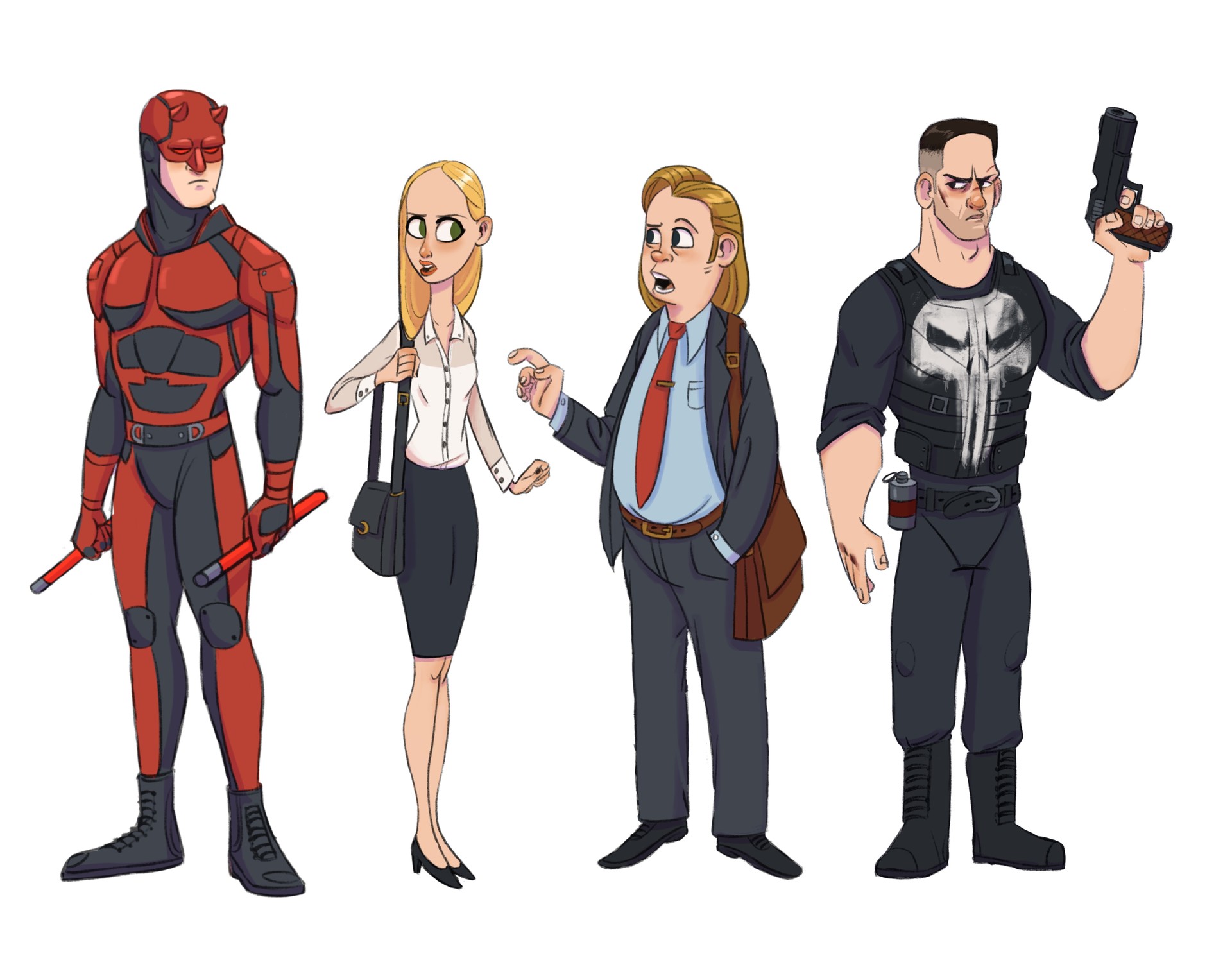 Artstation Daredevil Fan Art