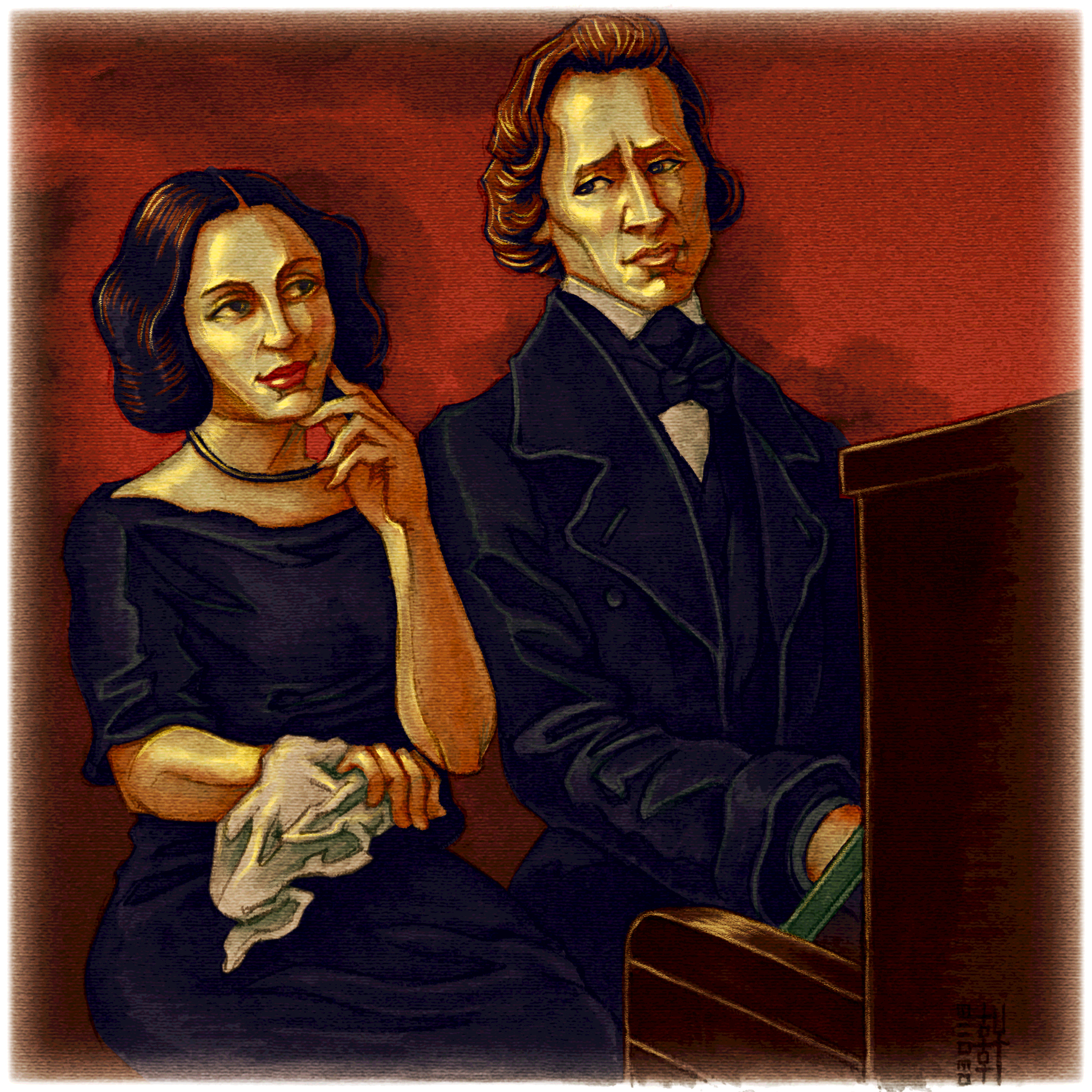 Day #15,162 - Chopin and Sand