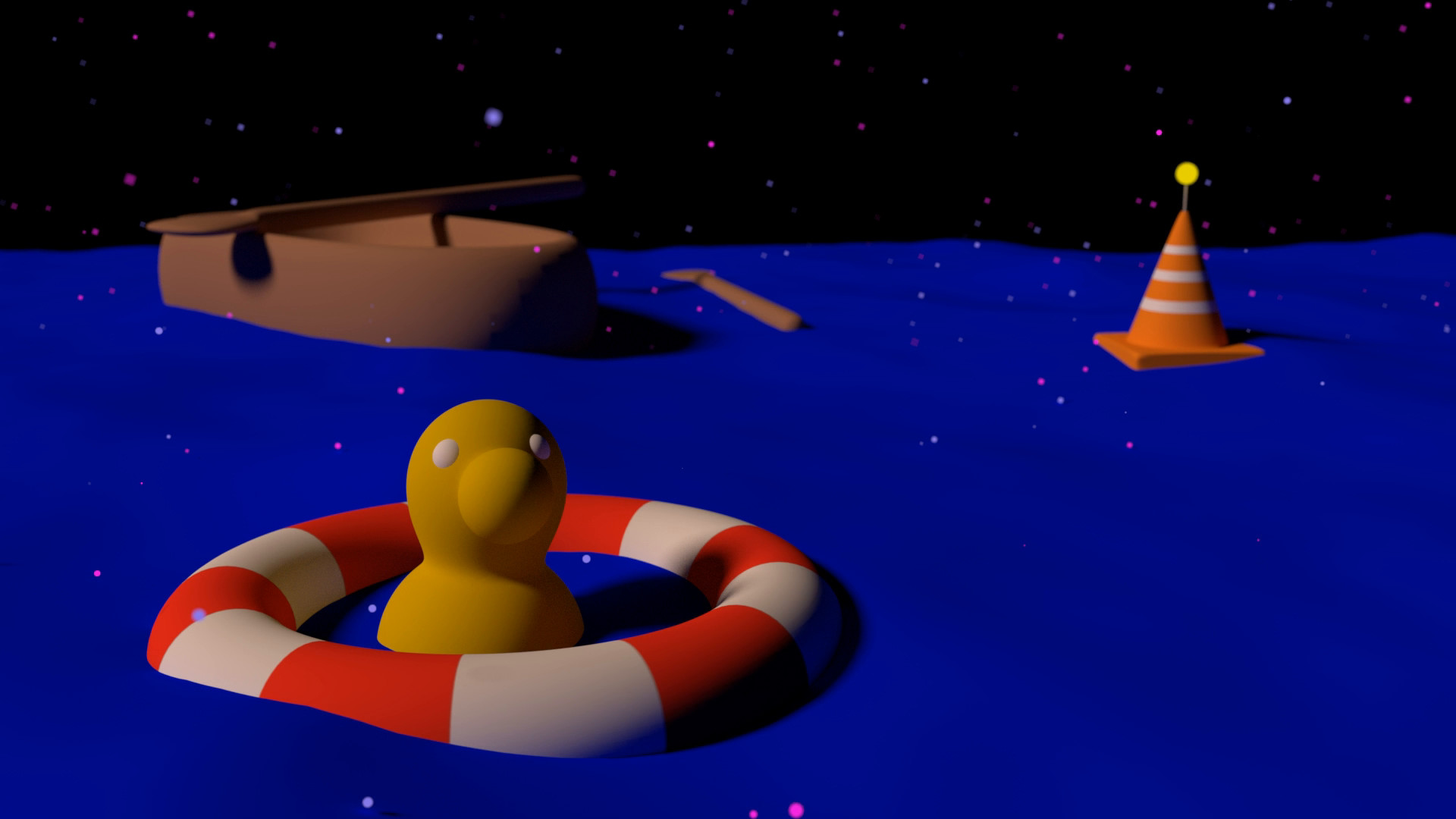 ArtStation - Duck Swim Ring