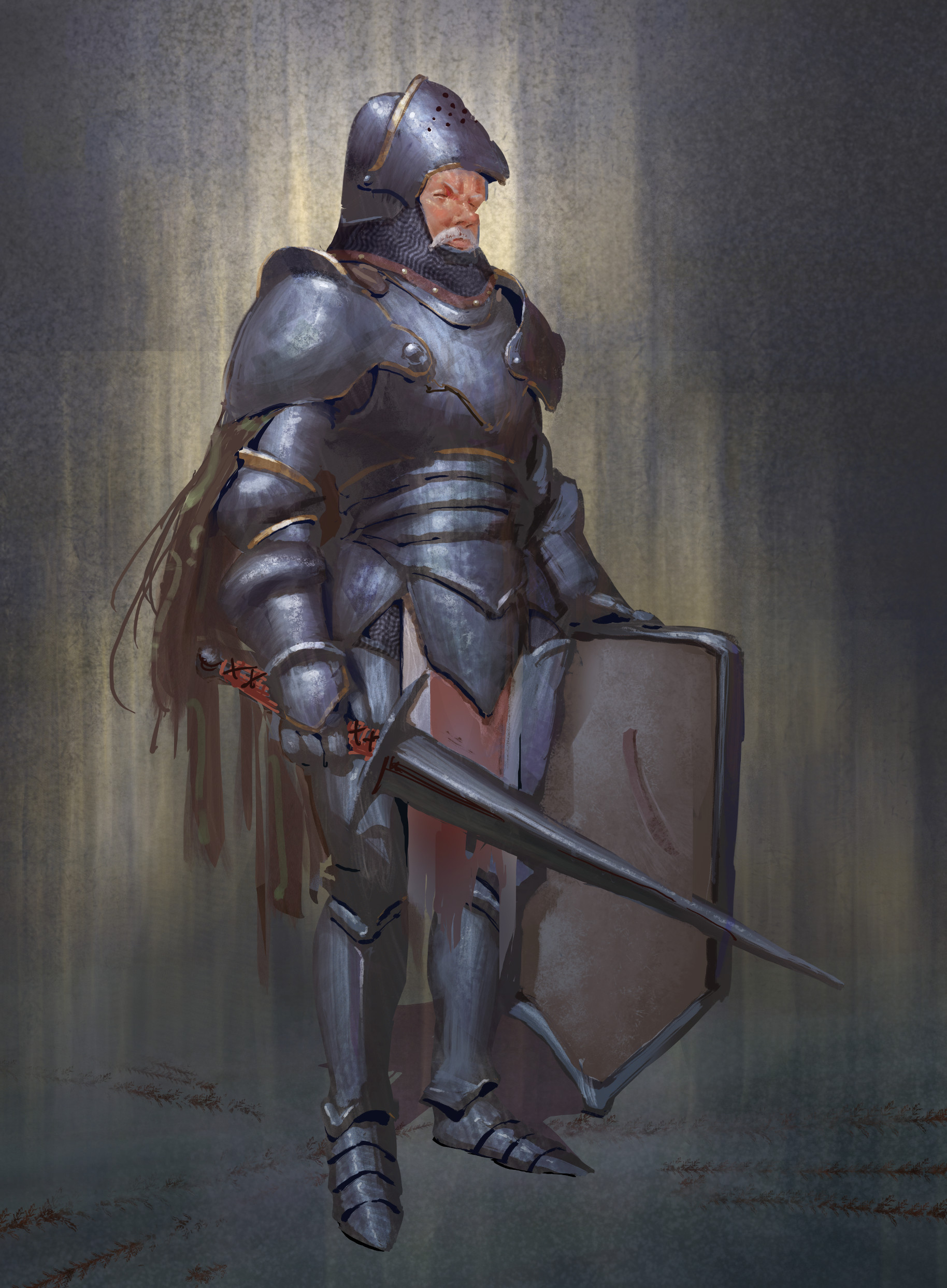 ArtStation - The Old Knight