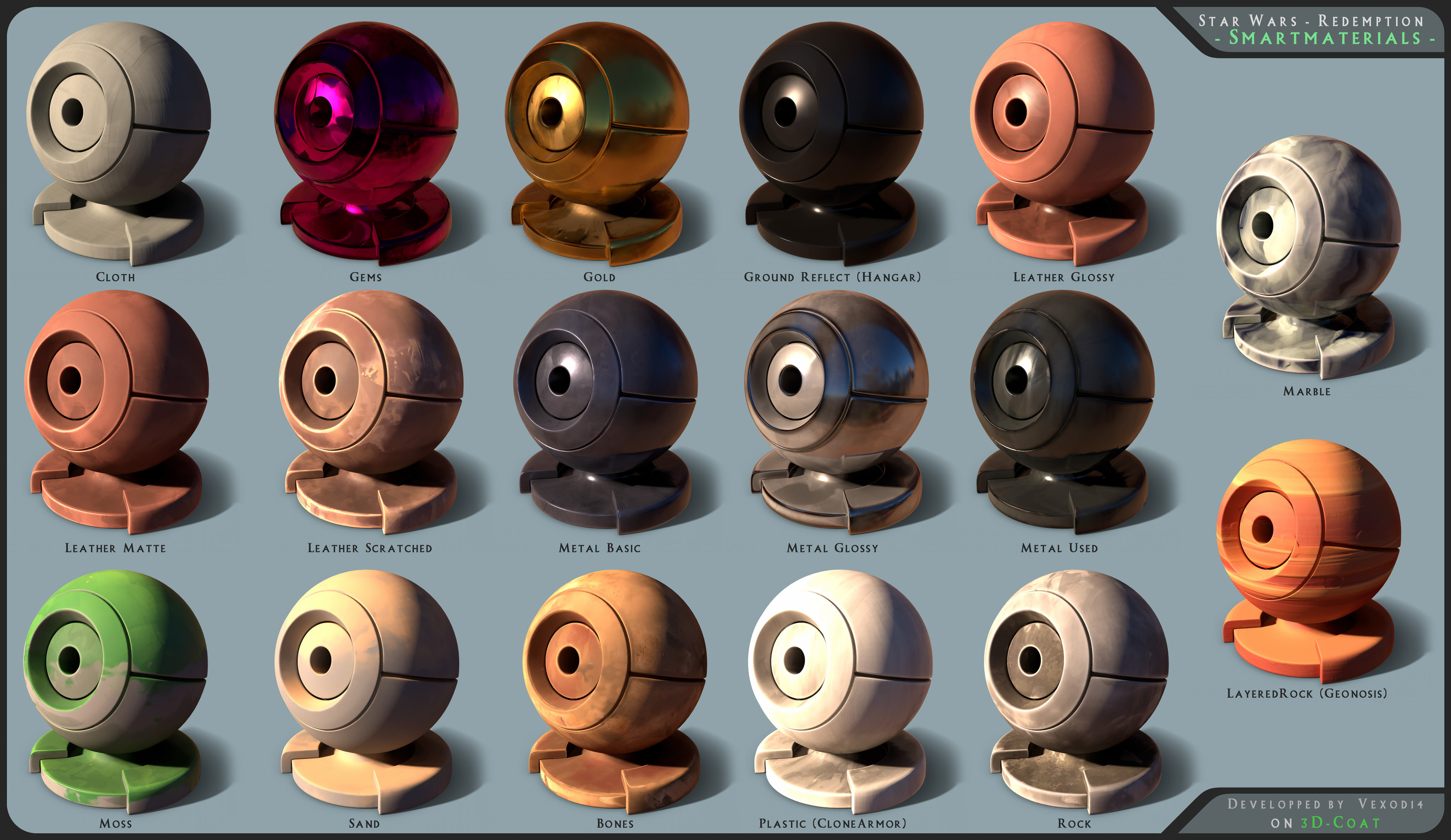 Get them here : https://flippednormals.com/product/3d-coat-38-stylised-pbr-smart-materials-948