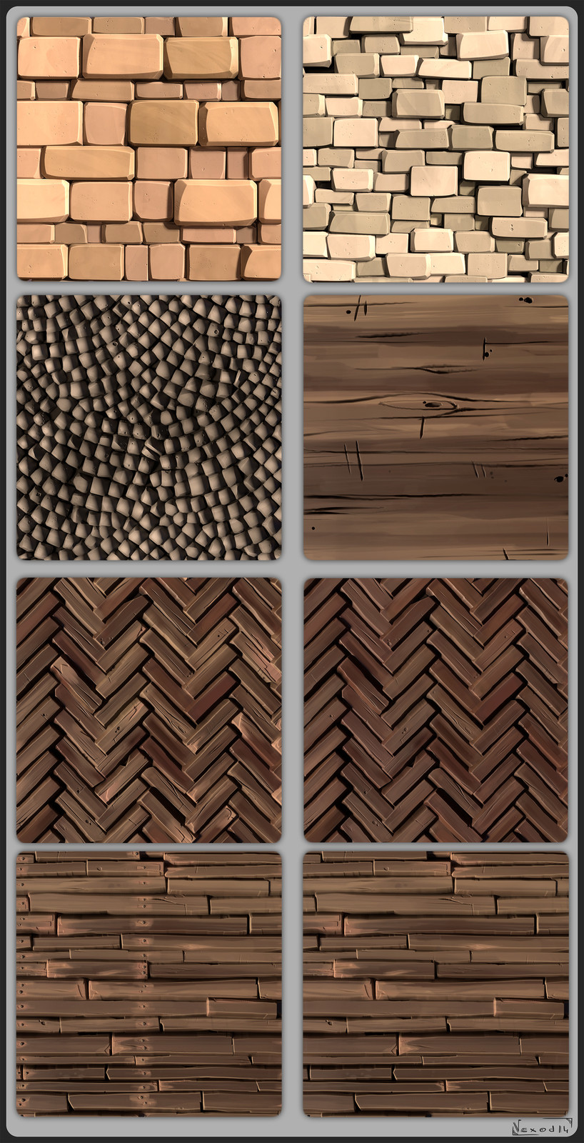 Stylized Tiles