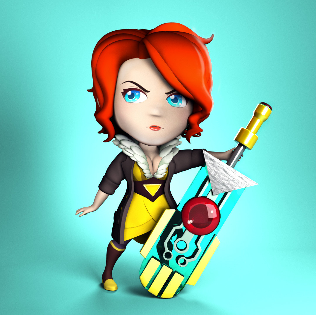 Artstation Red Transistor Nendoroid Sinead