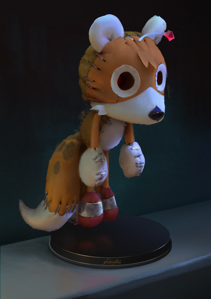 Artstation Sonic Trio Toy Plush Cassio Yoshiyaki