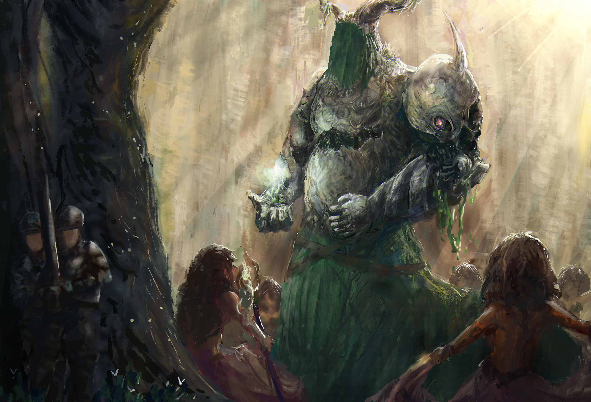 Pedantry Druid Of The Wicked Fantasyart