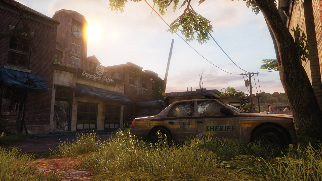 Water Tower level, in-game screenshot