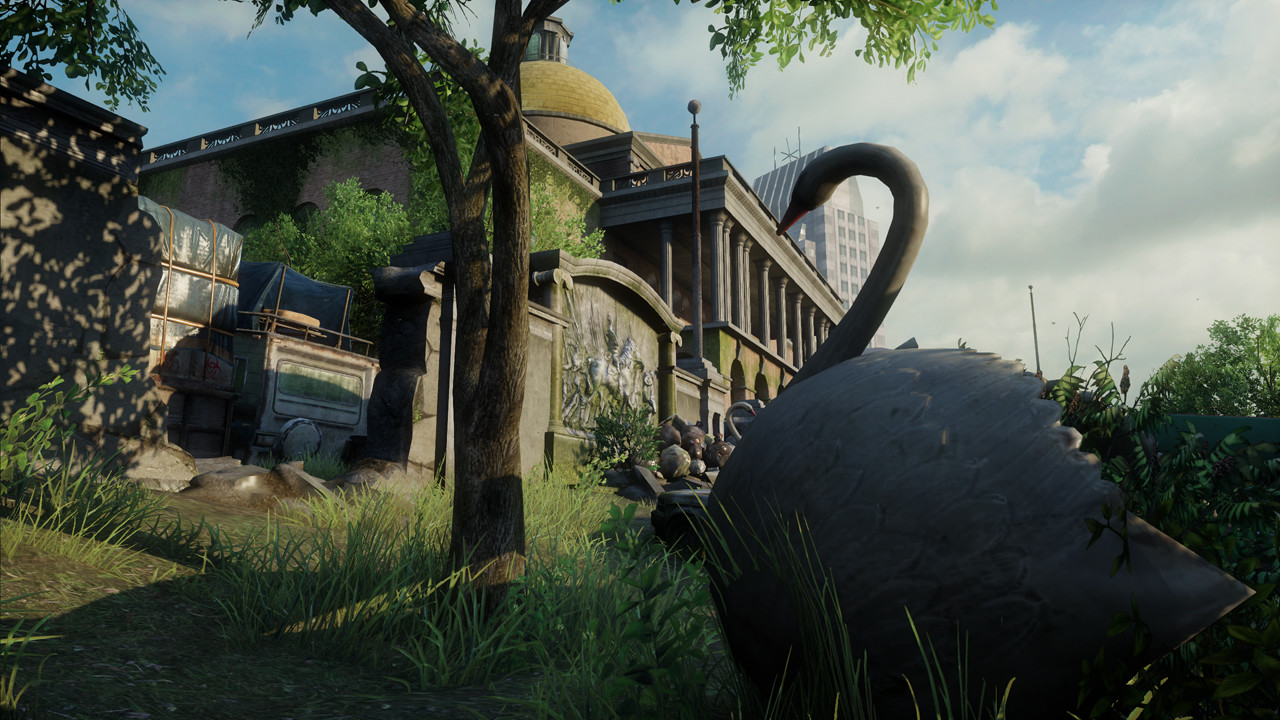 Capitol level, in-game screenshot