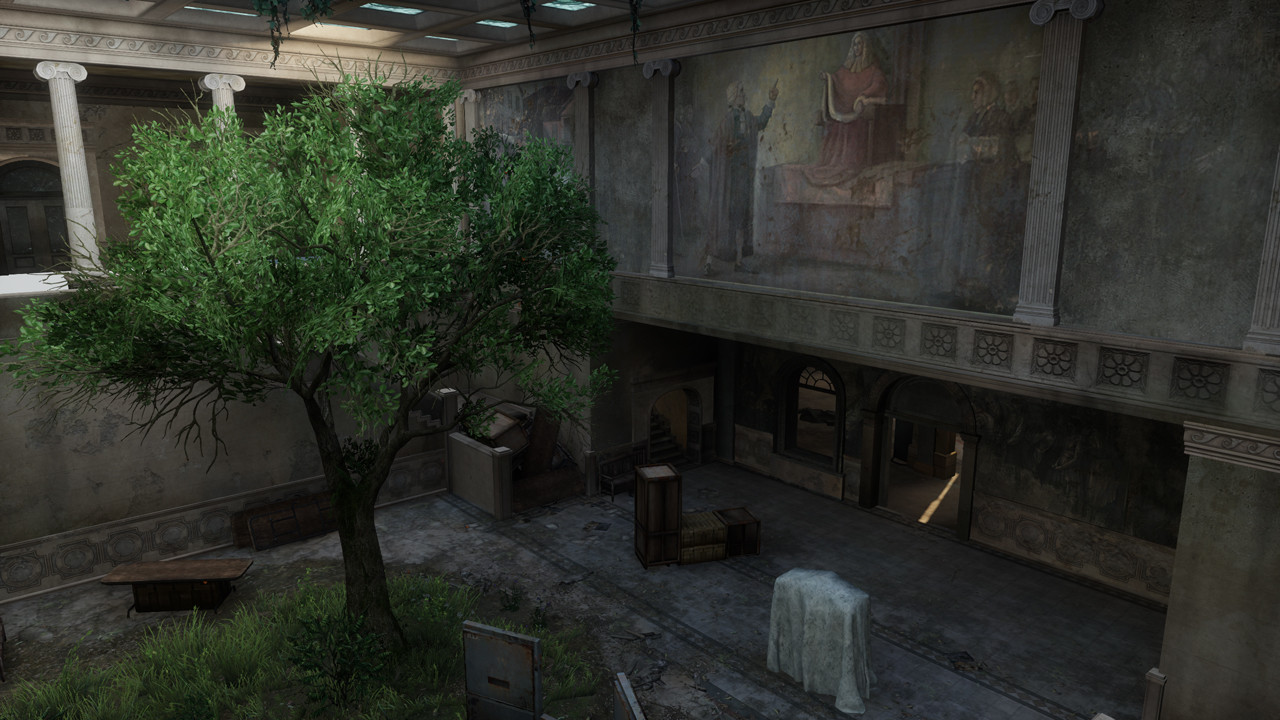 Capitol level, in-game screenshot