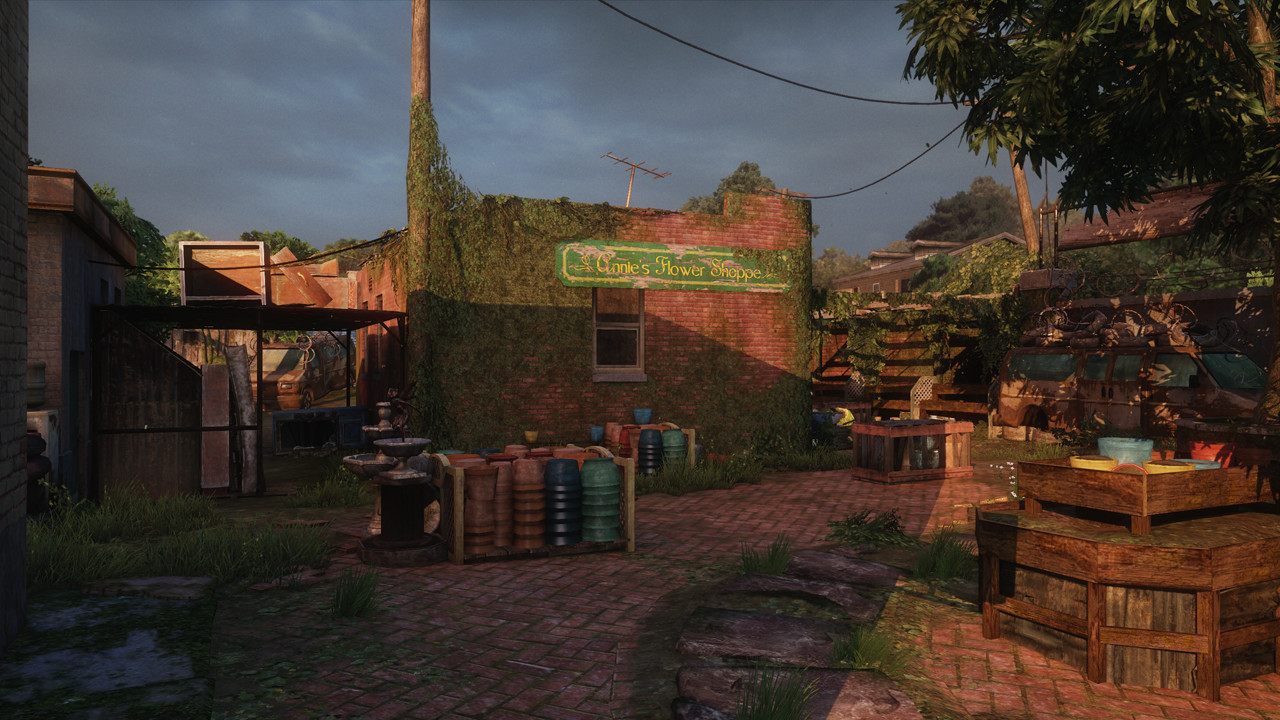 Water Tower level, in-game screenshot