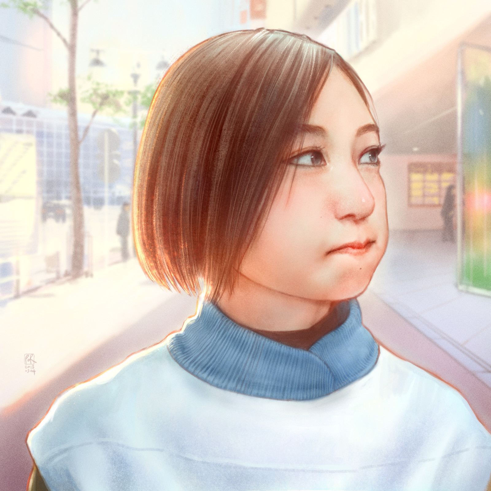 Manaka Shida Por Chan Artstation