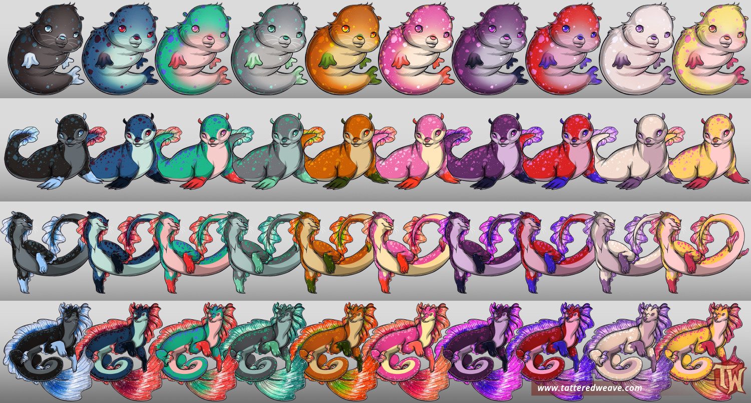 Kith Color Variant Stages