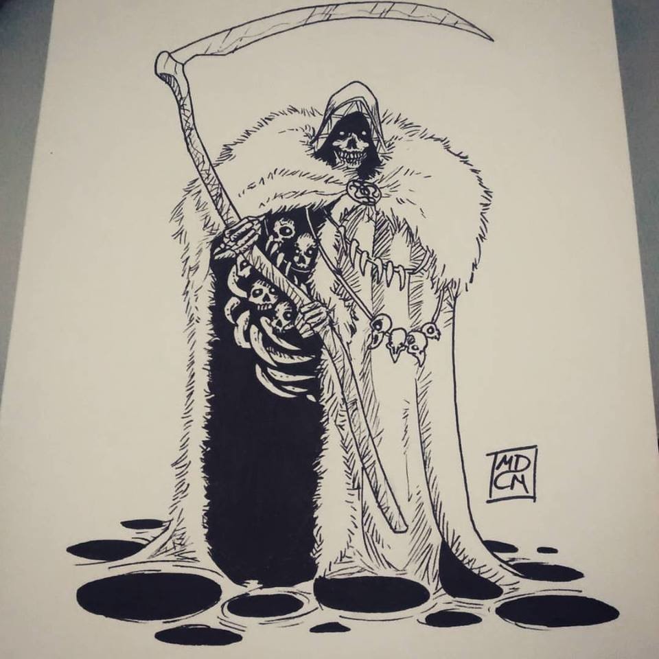 The grim reaper.