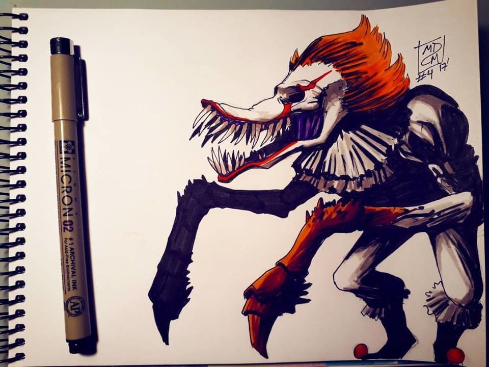 Fanart of It. A random transformation.