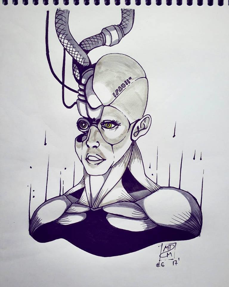 Inspired by Ghost in the Shell