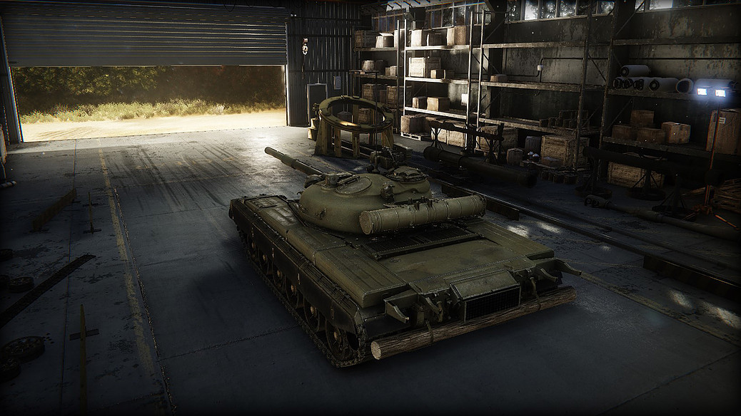 In-game screenshot. Tank and environment by our team.