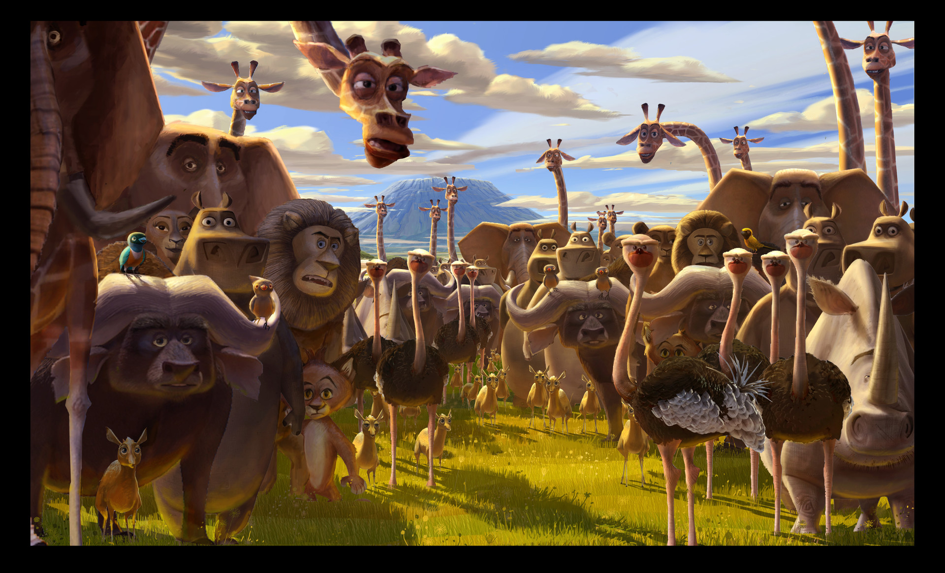 madagascar 2 concept art