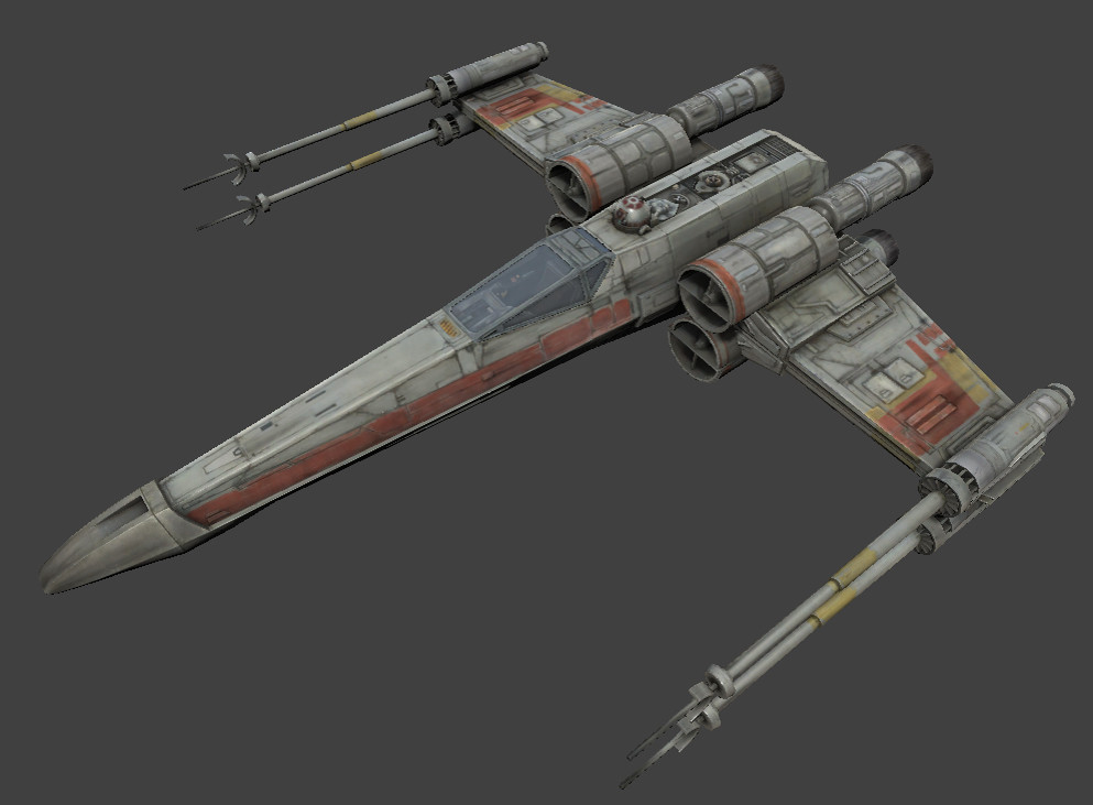 ArtStation - X-wing starfighter