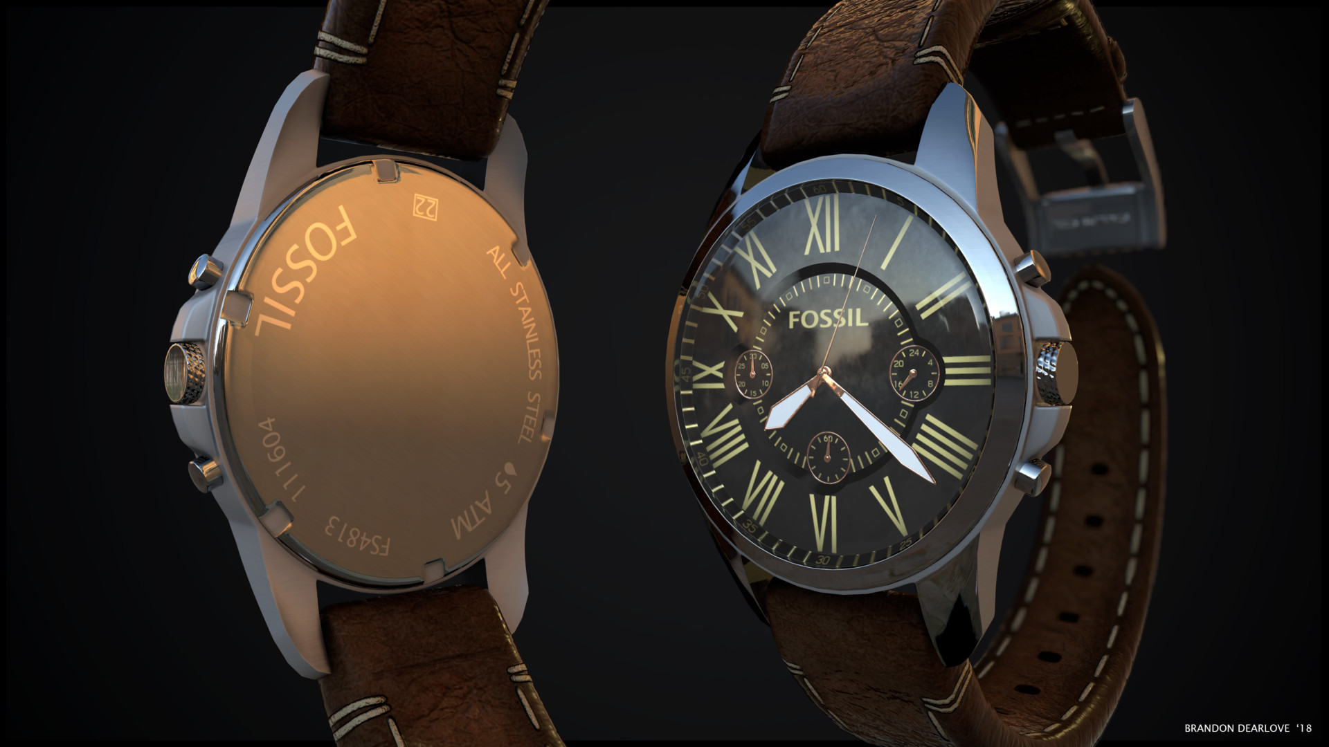 Fossil brandon hotsell