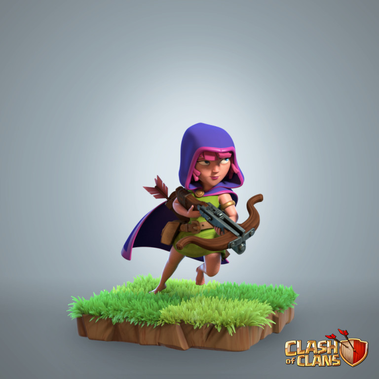 Clash of Clans - Sneaky Archer.