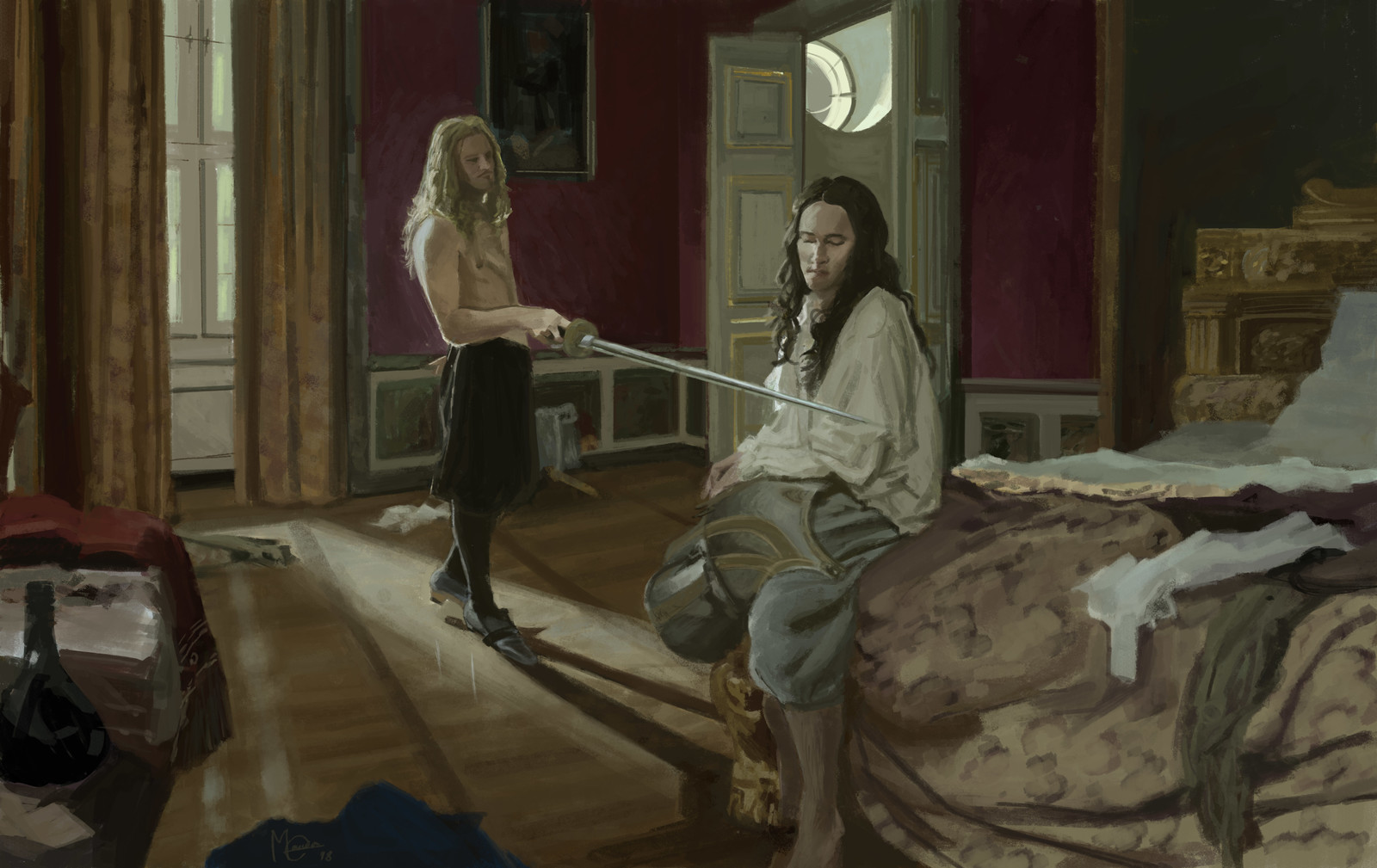 Color study Versailles series