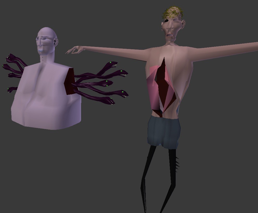 Artstation Freakish Delights 3d Animation Modelling Concepts