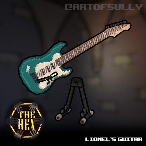 Lionel's Guitar (asset for 'The Hex')